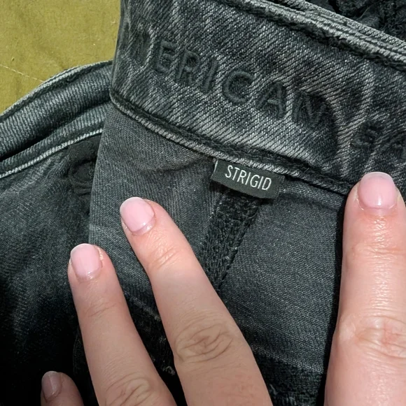 Charcoal Mom Jeans - Picture 3 of 5